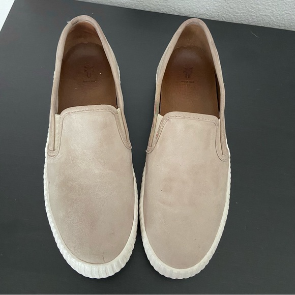 FRYE Women's Camille Suede Slip On Fashion Sneaker - Picture 2 of 13